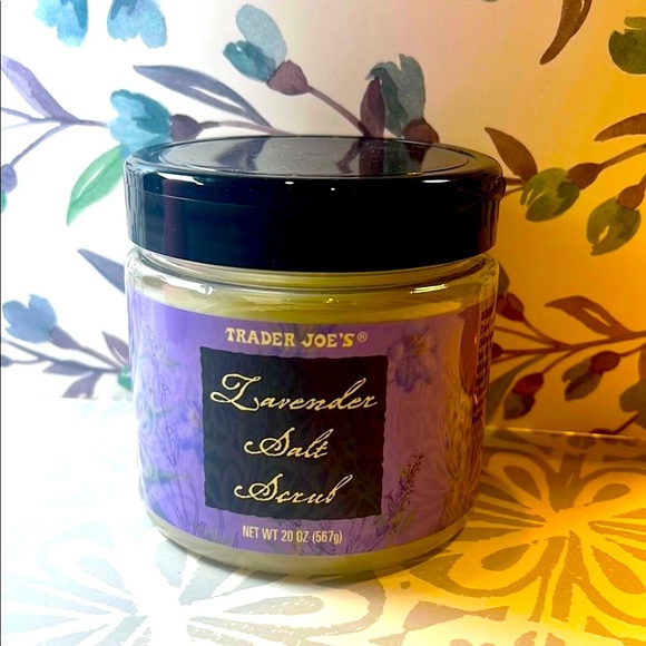 NWT Trader Joe’s Lavender Exfoliating Body Scrub – New Sealed- Soothing - Picture 1 of 3